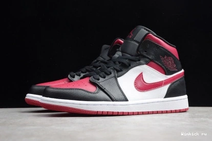 TOE BRED AIR 1 MID JORDAN 0711